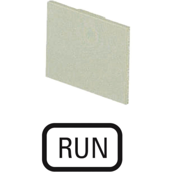 EATON 283SQ25 Einlegeschild RUN   038767 