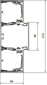 Hager Brüstungsk.Unterteil BRN6521019011 