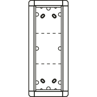 Ritto Portier Rahmen AP 3fach    1883320 