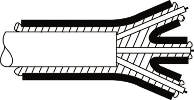 Hellermann HMT200A-EVA-CL(10) 1Rolle=10m 
