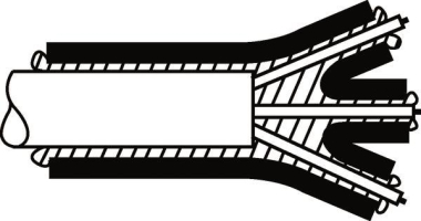 Hellermann HMT200A-EVA-CL(10) 1Rolle=10m 