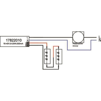 Brumberg LED-Konverter 500 mA,  17822010 