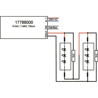 Brumberg LED-Konverter 700mA    17788010 