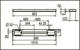 RIDI Pendelleuchte, weiß,      0637724AH 