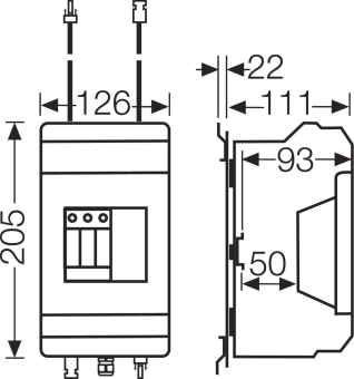 HENS PV-GAK, mit ÜSE, KV PV   KV PV 1211 