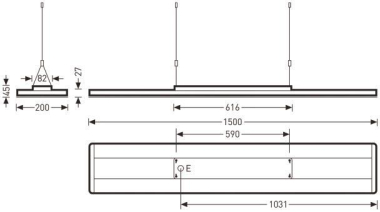 Trilux Lunexo H2 CDP-I 8800 840  6826651 