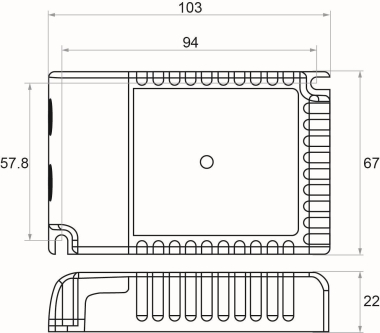 Rutec CC30W300-900CG DALI/1-10V    21973 