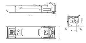 WAGO 852-1210 SFP Module 1000BASE,LX 