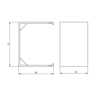 Unex Verbindungsstück reinweiß  31532-02 