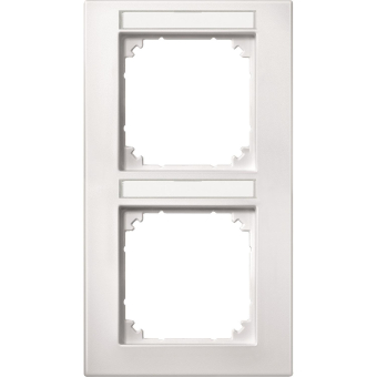 Merten M-PLAN-Rahmen 2fach senkr. 476219 