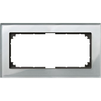 Merten M-PLAN-Echtglasrahmen 2f   487860 