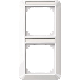 Merten 1-M-Rahmen 2fach senkrecht 385225 