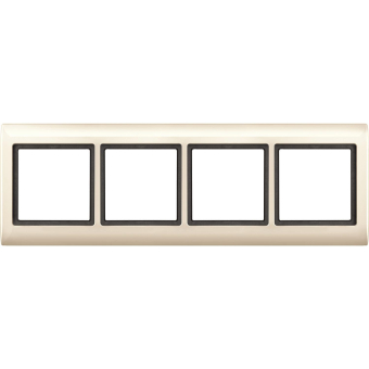 Merten AQUADESIGN-Rahmen 4fach    400444 