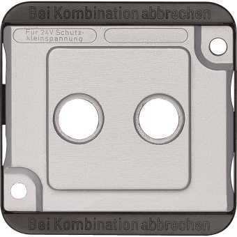 Merten Zentralplatte f.Antennen-  294660 