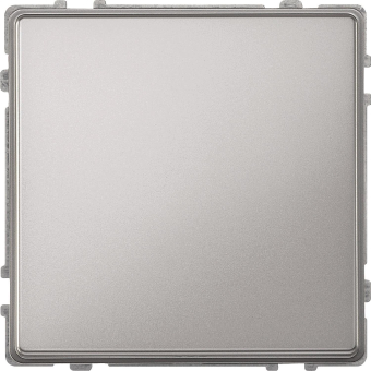 Merten Blindabdeckung aluminium   348360 