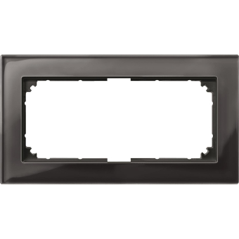 Merten M-PLAN-Echtglasrahmen 2f   487803 