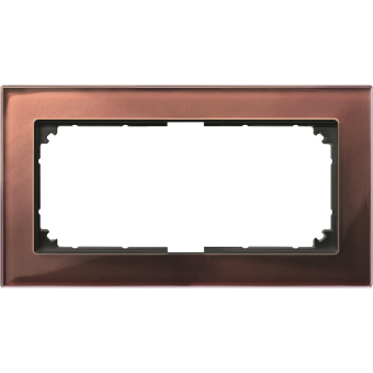 Merten M-PLAN-Echtglasrahmen 2f   487815 