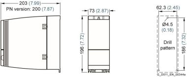 SIEM SINAMICS G120C   6SL3210-1KE17-5UF1 