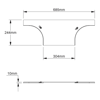 NIED Deckel feuerverzinkt    RTADV 300 F 