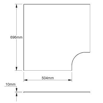 Niedax RESD500 Deckel f.Bogen   RESD 500 