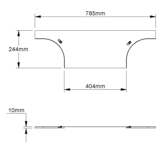 NIED Deckel feuerverzinkt    RTADV 400 F 