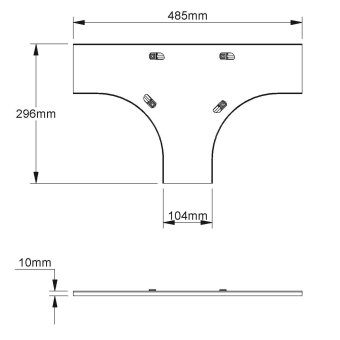 NIED Deckel                    RTSDV 100 