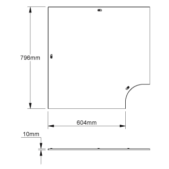 Niedax Deckel f.Bogen 90°   RESDV 600 E3 