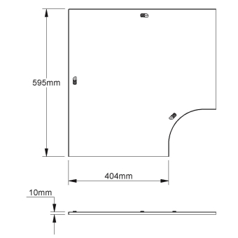NIED Deckel feuerverzinkt      RESDV400F 