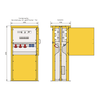 Walther Energiesäule Edelstahl  84481016 