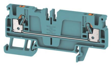 Weidmüller A2C 2.5 /DT/FS BL Durchgangs- 