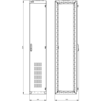 Siemens 8MF12453VR4         8MF1245-3VR4 