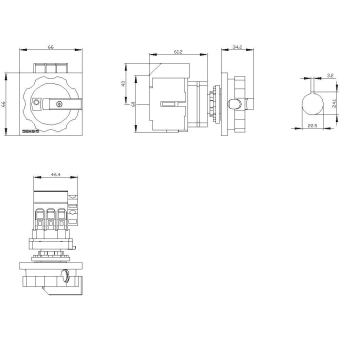 Siemens 3LD30541TK53       3LD3054-1TK53 