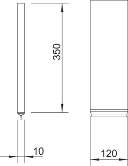 OBO KBK-1 Kabel-Brandschutzkissen klein 