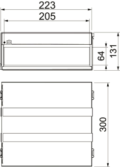 OBO PMB 620-4 A2 Brandschutzbox 