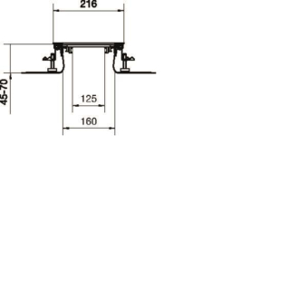 Hager Bodenkanal estrichbündig BKF200045 