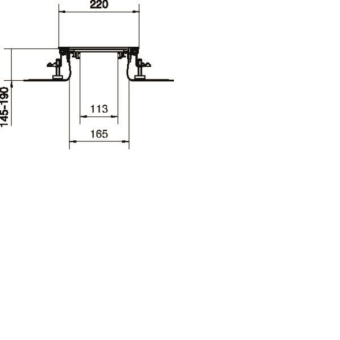 Hager Bodenkanal estrichbünd. BKFD200145 