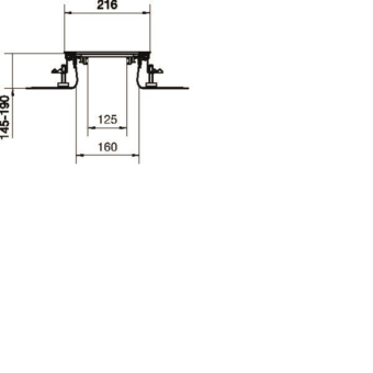 Hager Bodenkanal estrichbündig BKF200145 