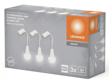 LEDV Baupendel RENOVATION LED 3er Pack 