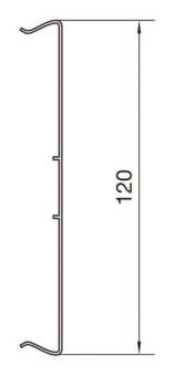 Hager Brüstungsk.-Oberteil BRH7017229010 