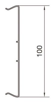 Hager Brüstungsk.-Oberteil BRH7013229010 