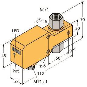 Turck Strömungs-   FCI-D06CTP-AP8X-H1141 