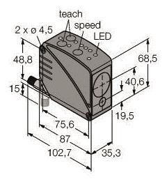Turck Opto Sensor Reflex-       LT3PILVQ 