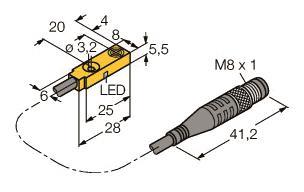 Turck Induktiver BI2-Q5,5-AP6X-0,3-PSG3M 