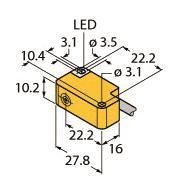 Turck Induktiver Sensor    BI2-Q10S-AP6X 