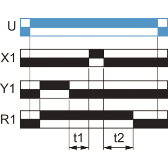 GS Rückfallverzögerung mit     RE22R1CMR 