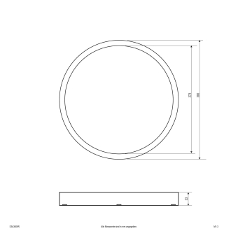EVN Gehäusering schwarz für     D543009R 