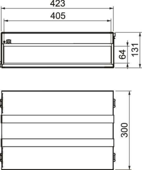 OBO PMB 640-4 A2 Brandschutzbox 
