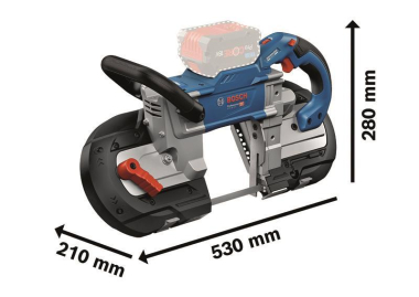 Bosch Akku-Bandsäge GCB 18V-127 