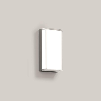 BEGA Wandleuchte silber 4000K   33604AK4 