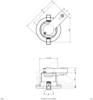 EVN Halogen-Einbauleuchte konvex  525014 